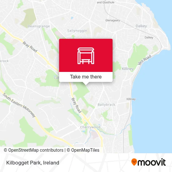 Kilbogget Park map
