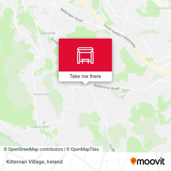 Kilternan Village map
