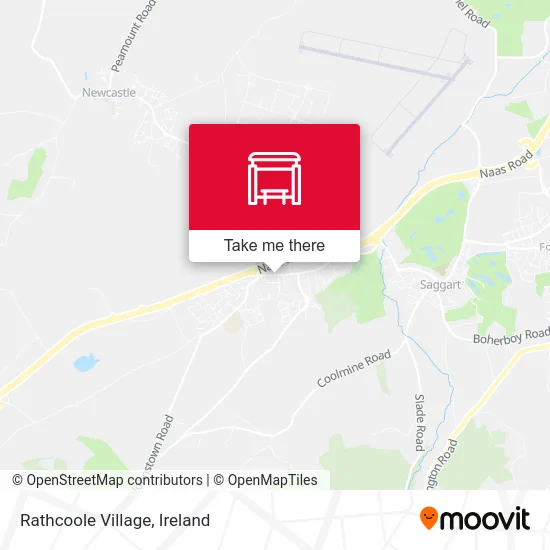 Rathcoole Village map