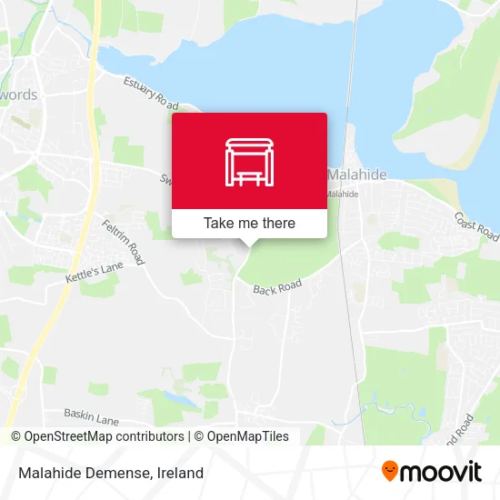 Malahide Demense map