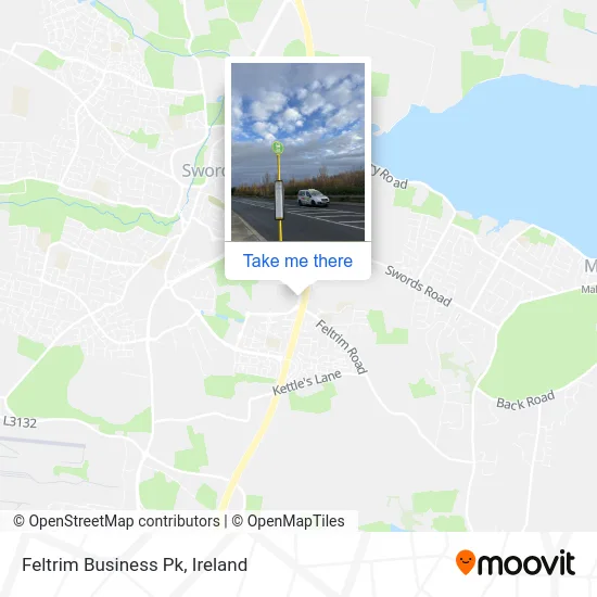 Feltrim Business Pk map