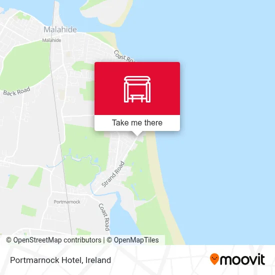 Portmarnock Hotel map
