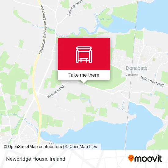 Newbridge House map