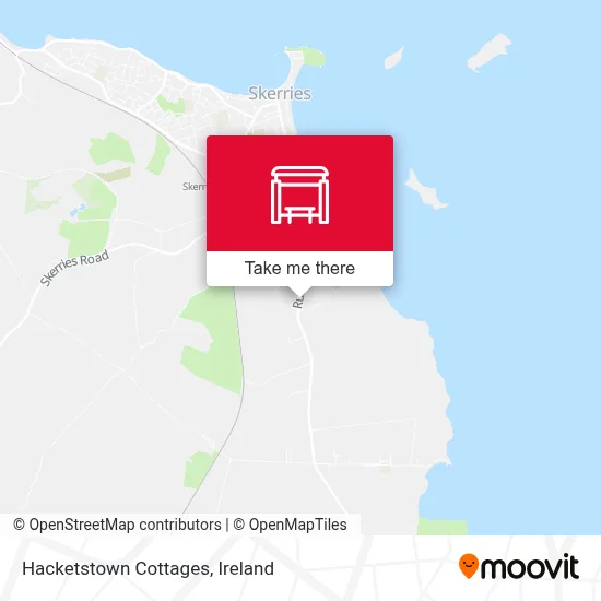 Hacketstown Cottages map