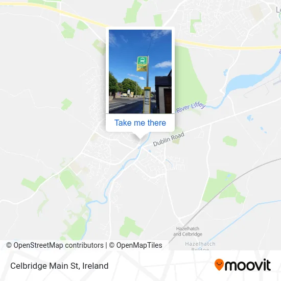 Celbridge Main St map