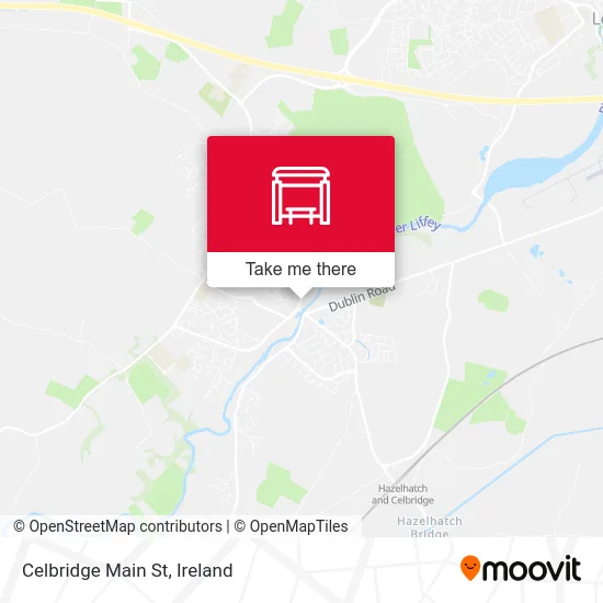 Celbridge Main St map