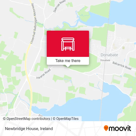 Newbridge House map