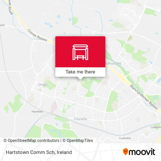 Hartstown Comm Sch map