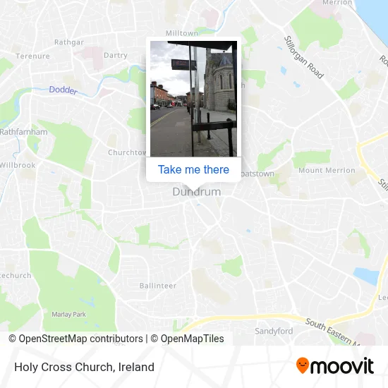 Holy Cross Church map