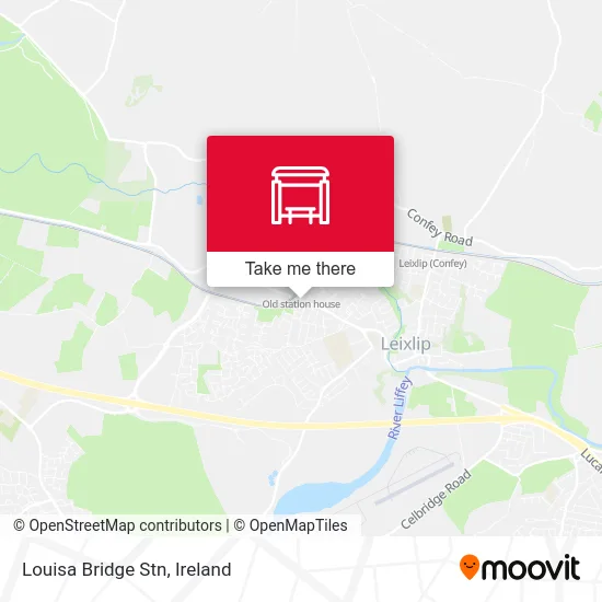 Louisa Bridge Stn map