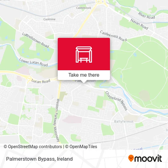 Palmerstown Bypass map