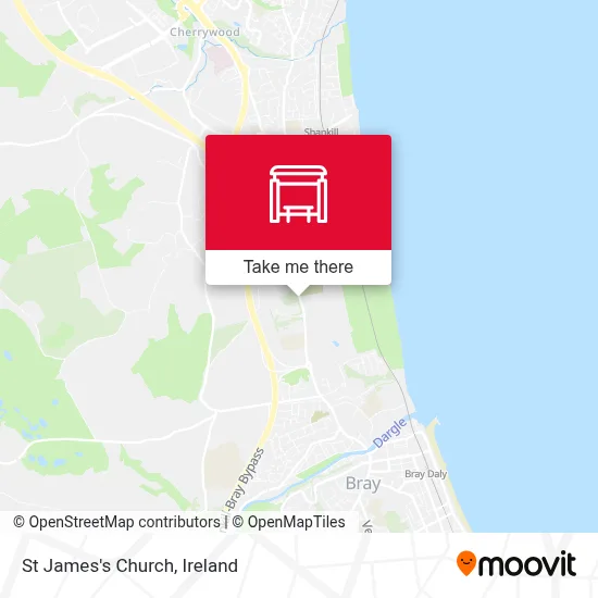 St James's Church map