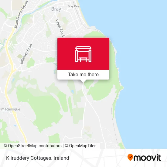 Kilruddery Cottages map