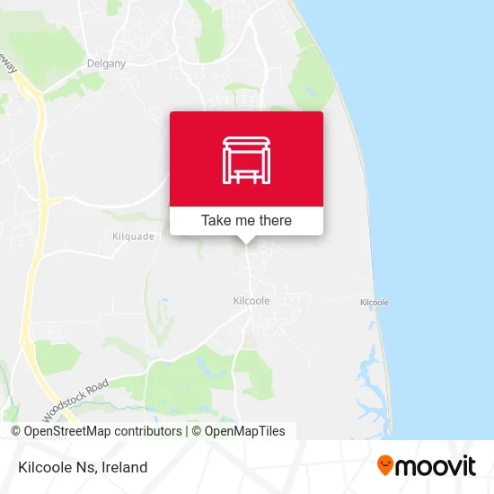 Kilcoole Ns map