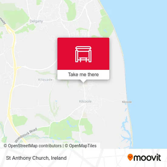 St Anthony Church map