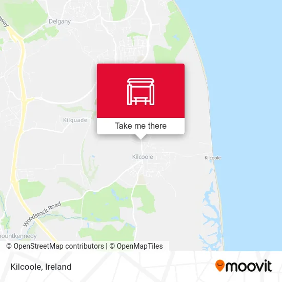 Kilcoole map