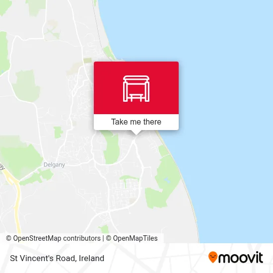 St Vincent's Road map