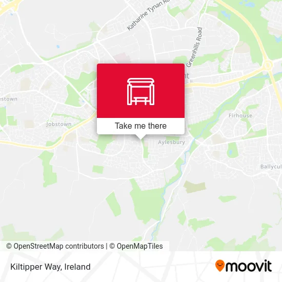 Kiltipper Way map