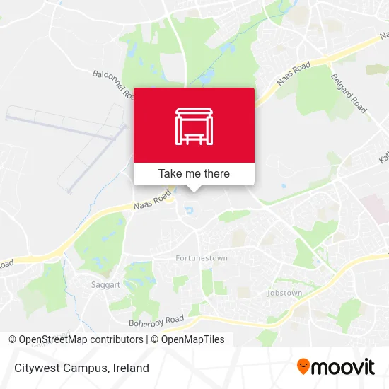Citywest Campus map