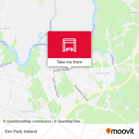 Elm Park map