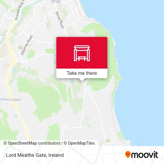 Lord Meaths Gate map