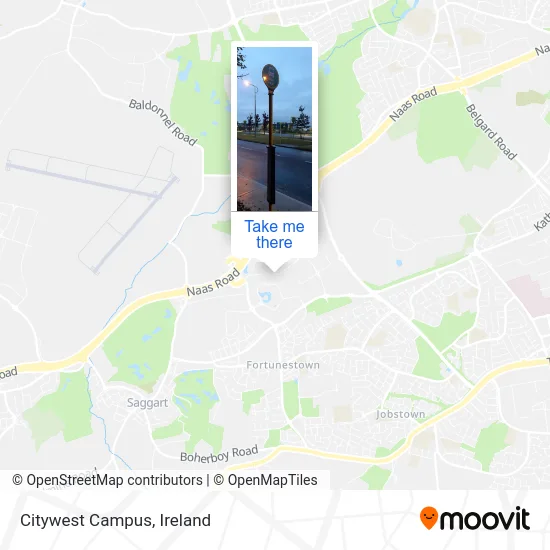 Citywest Campus map