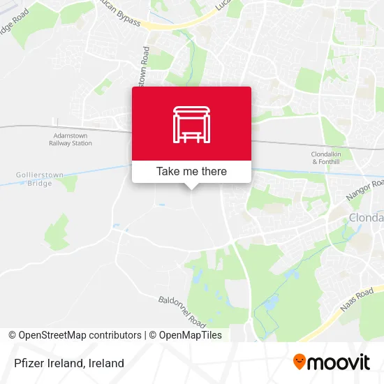 Pfizer Ireland map