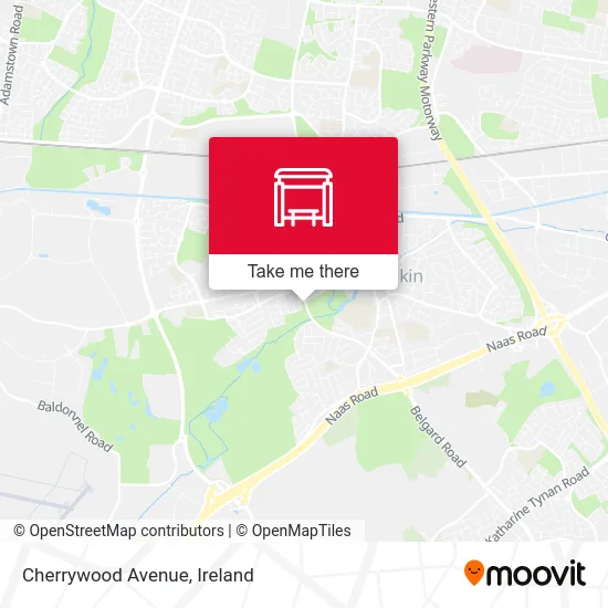 Cherrywood Avenue map