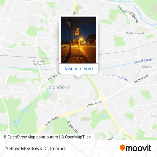 Yellow Meadows Dr map