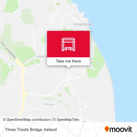 Three Trouts Bridge map