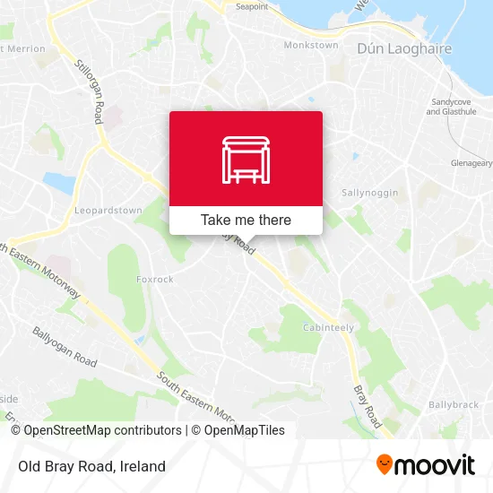 Old Bray Road map