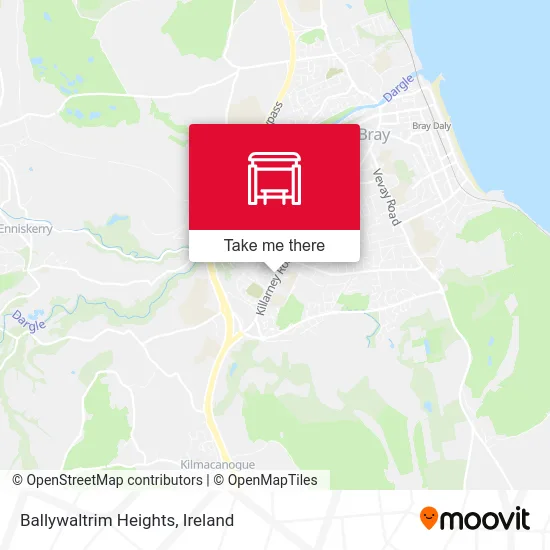 Ballywaltrim Heights map