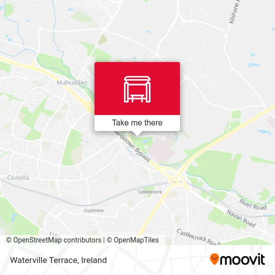 Waterville Terrace map