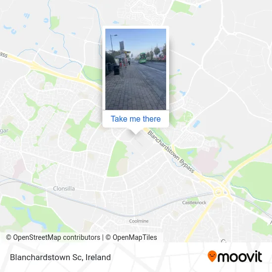 Blanchardstown Sc map