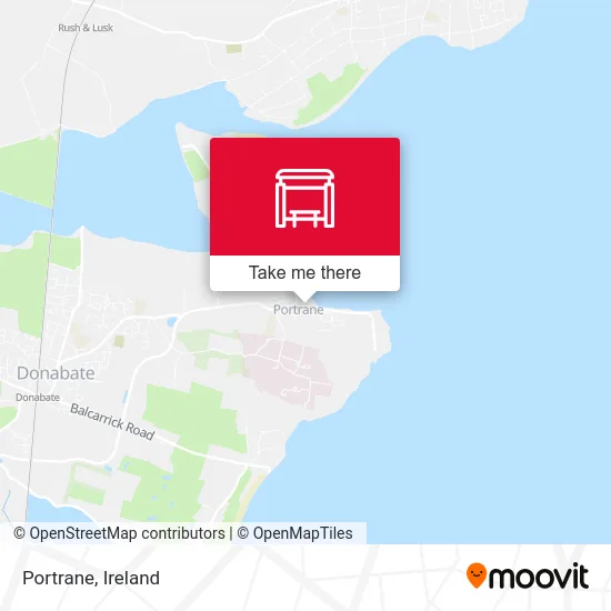 Portrane map