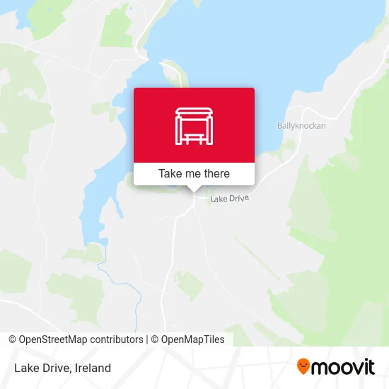 Lake Drive map