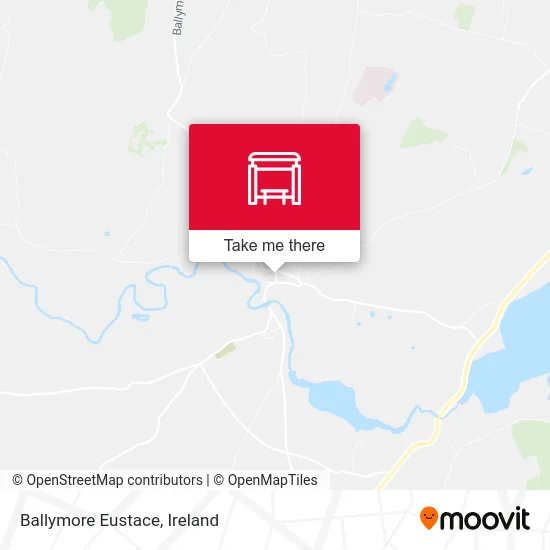 Ballymore Eustace map