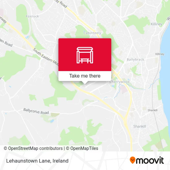 Lehaunstown Lane map