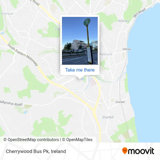 Cherrywood Bus Pk map