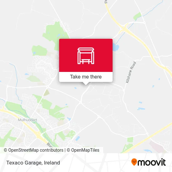 Texaco Garage map