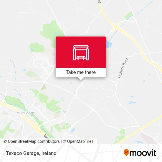 Texaco Garage map