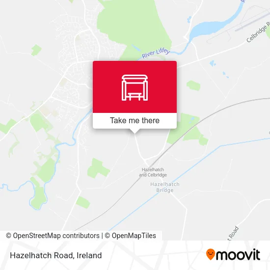 Hazelhatch Road map