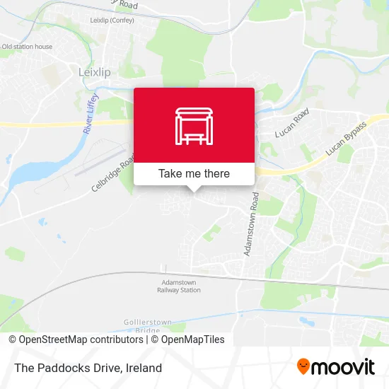 The Paddocks Drive map
