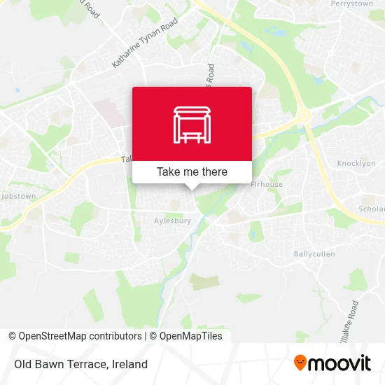 Old Bawn Terrace map