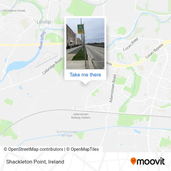 Shackleton Point map