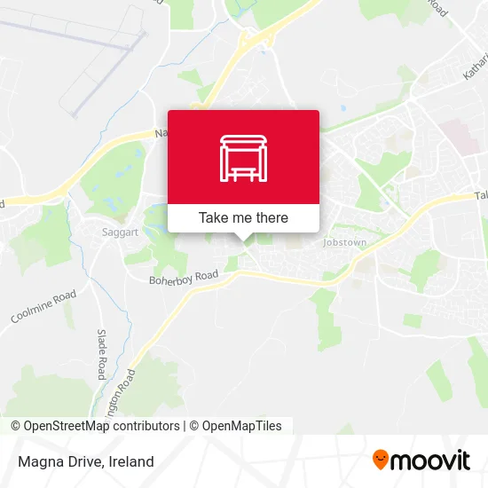 Magna Drive map
