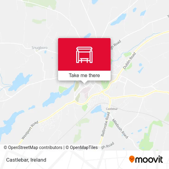Castlebar map