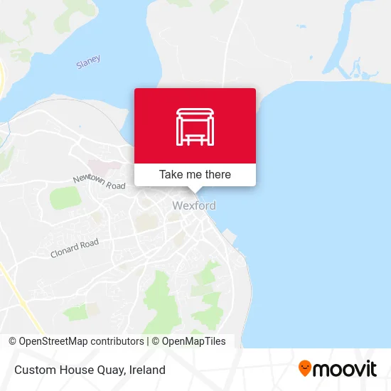 Custom House Quay map