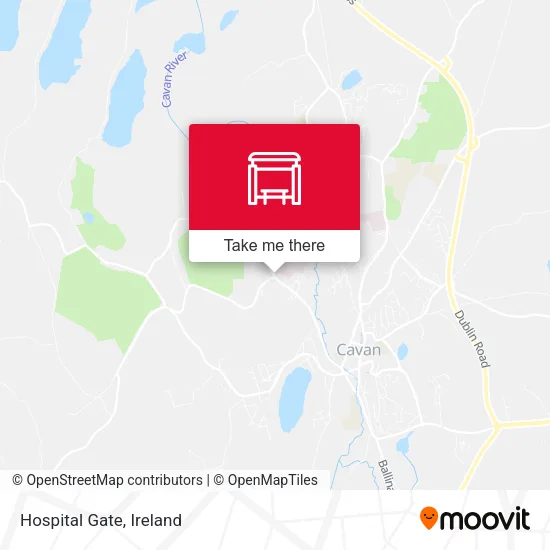 Hospital Gate map