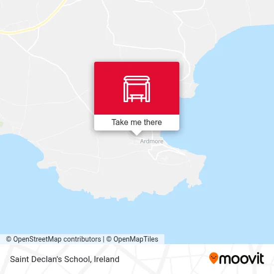 Saint Declan's School map